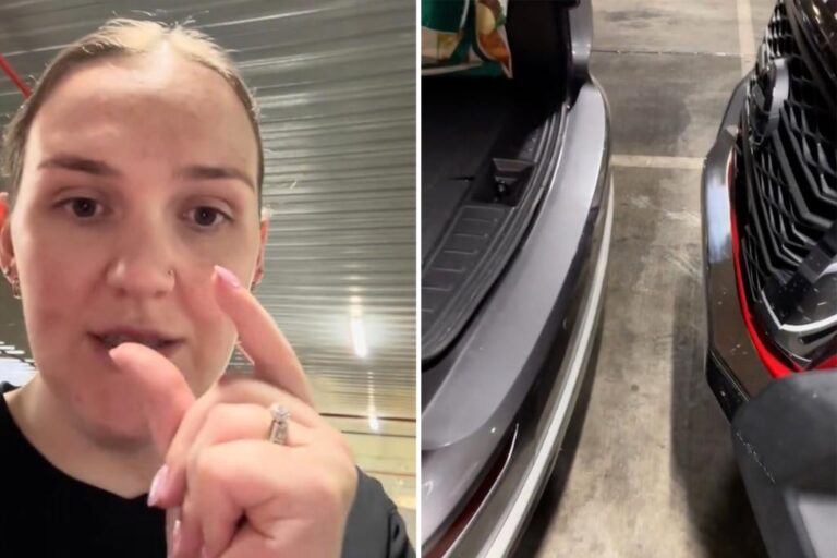 Mum-of-two slammed in viral video after 'careless' parking move

